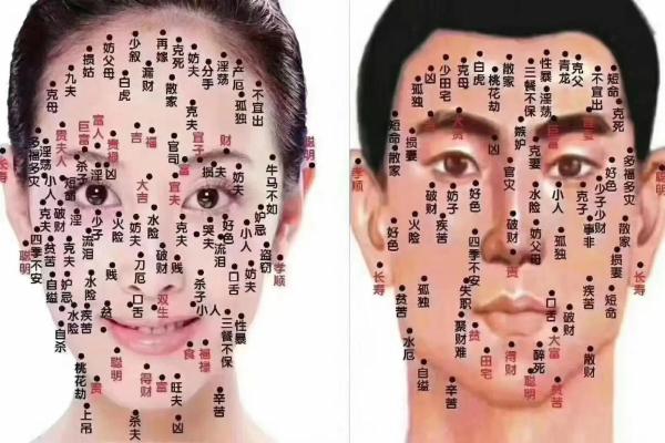 从痣相双生看个人命运的微妙变化