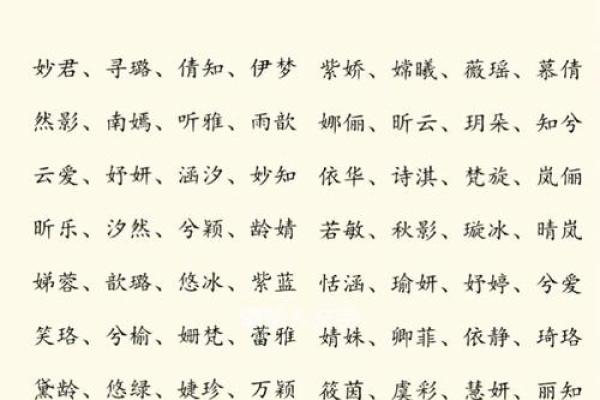 典雅又有诗意的古风名字精选