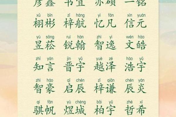 瀚字在男孩取名中的寓意与推荐组合