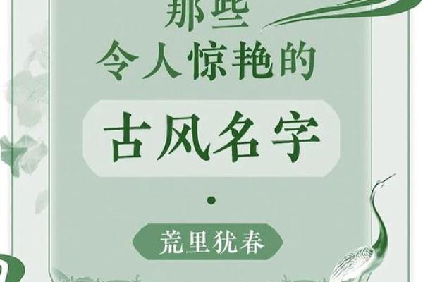 古风名字在现代社会中的流行趋势