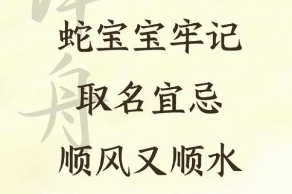 适合蛇宝宝的创意名字推荐