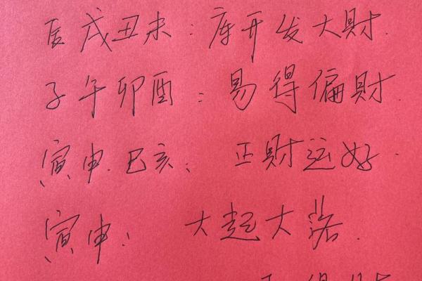 天干地支相克的奥秘与实际应用解析