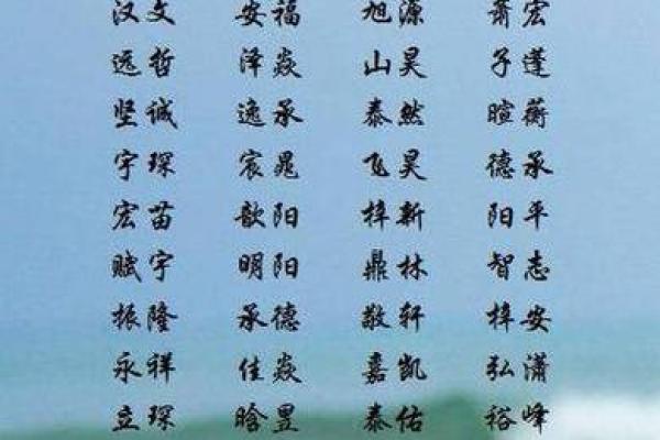 孩名字大全 独特又有寓意的选择