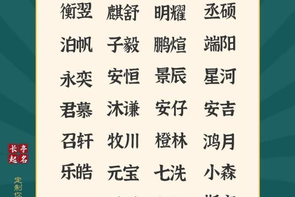 精选男孩宝宝起名大全 助力孩子未来