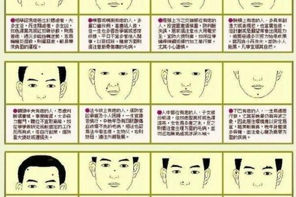 痣相九夫的含义及其在命理学中的解释