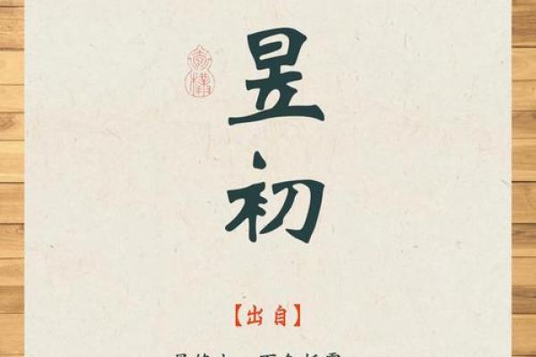 昱字取名的寓意解析：象征光明与智慧的独特选择