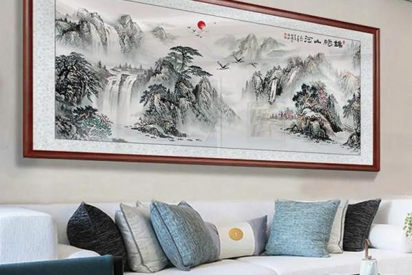 招财风水壁画：提升家中财运的秘密武器