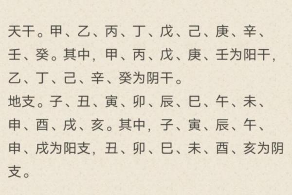 天干地支计算方法详解