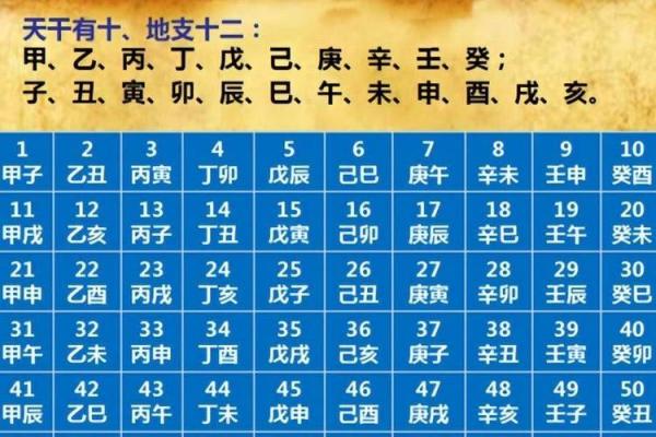 天干地支的起源与深层含义探索
