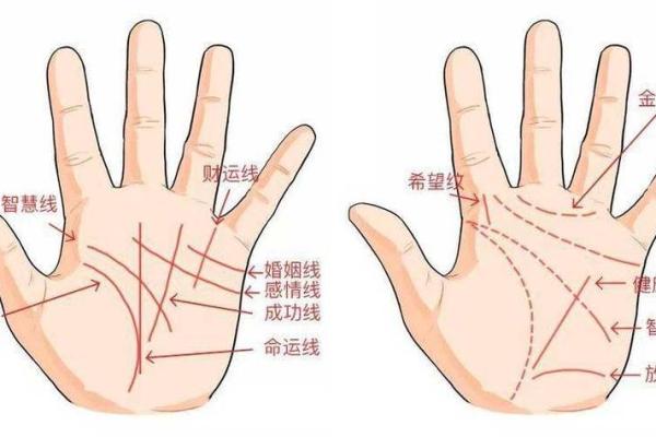 天干手掌图与命理学：手相如何影响人生轨迹