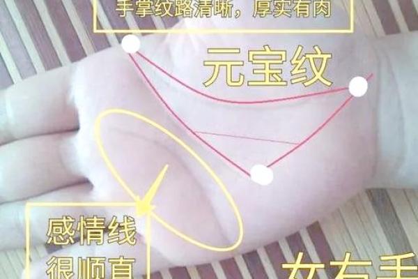 元宝纹手相女生，财运亨通的秘密！
