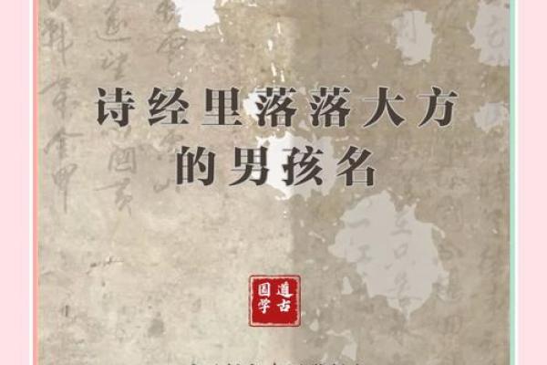 《诗经》中的男孩名字：承载古韵与文化的选择