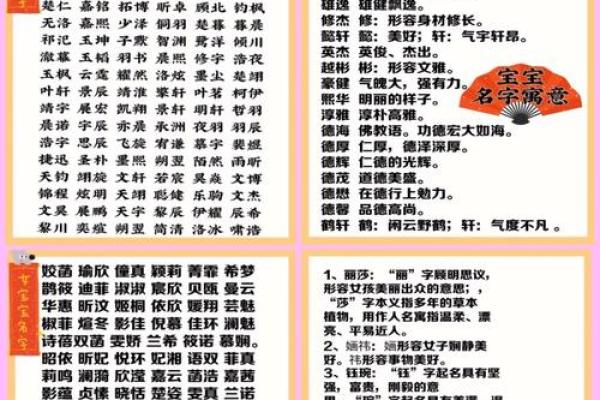 鼠宝宝名字：巧思妙想，吉祥如意