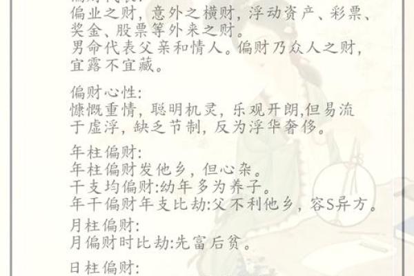 月柱天干正财，地支伤官：财运亨通的八字格局