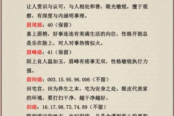 男子面痣揭秘：如何一眼看出他的运势！