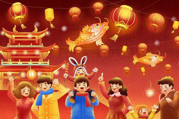 春意盎然闹元宵，民俗风情话团圆