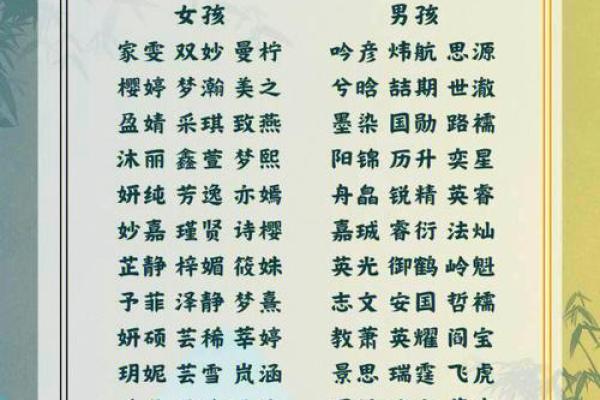 起名艺术：如何为孩子挑选一个吉祥如意的名字