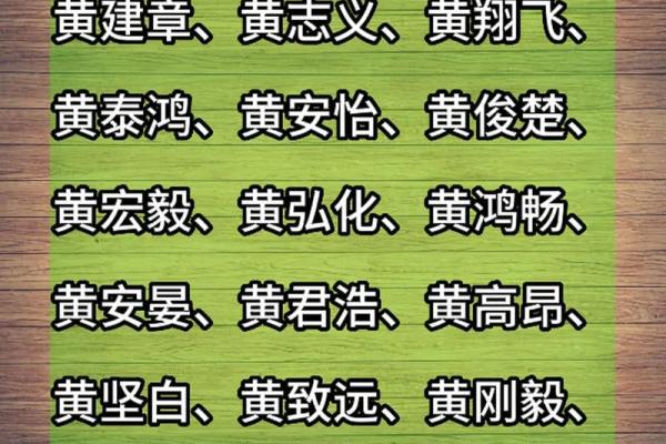 名字魅力：揭秘黄灿灿的独特寓愿