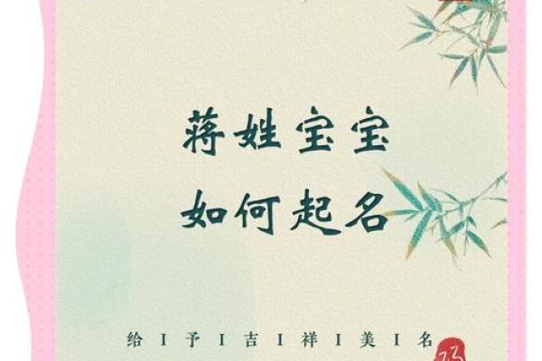 蒋女宝宝取名技巧：如何为她选择一个寓意深远的名字