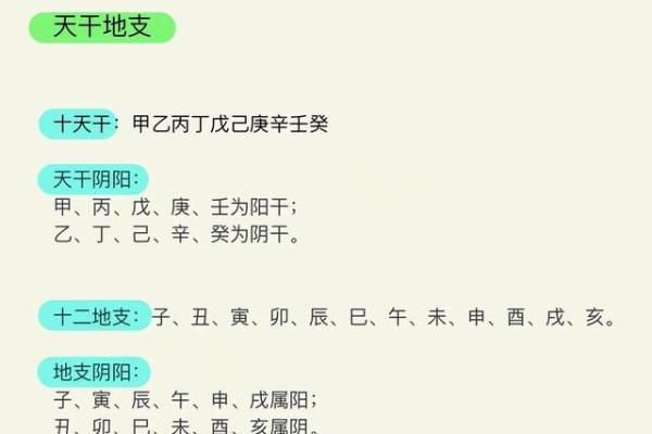 探究阴阳，天干地支背后的神奇力量