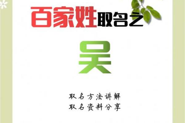 精美吴姓女宝宝名字推荐