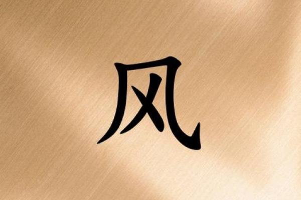 风字五行的象征意义