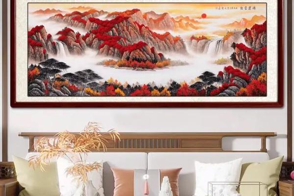 风水大师推荐，招财旺运靠山画