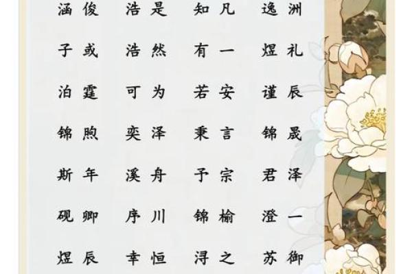 稳重之选：经典宝宝名字推荐