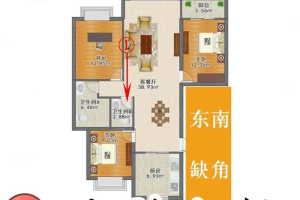 九宫格家居风水宝典：卫生间门位置大揭秘