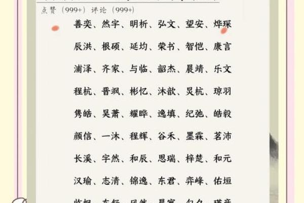清新悦耳三声字男孩名精选
