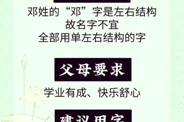 猪年邓氏宝宝美名精选