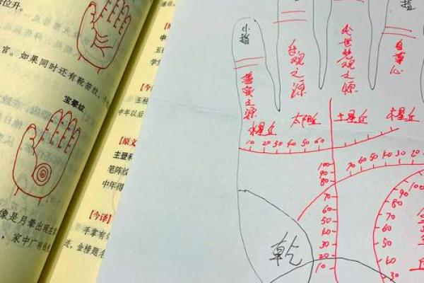 解锁命运密码，手相流年图教你预知未来