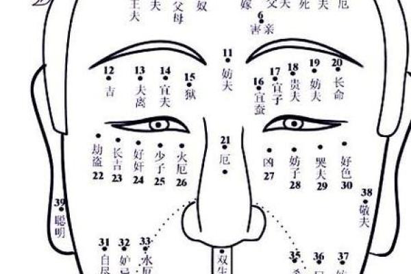 面相大师揭秘：女人脸上痣相，算命图解带你探寻命运之谜！