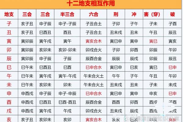 地支相会，吉凶难辨揭秘五行奥秘