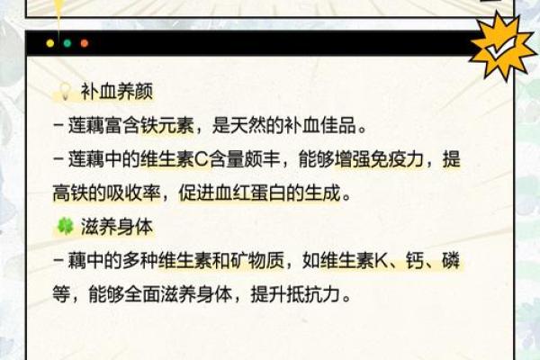 莲藕命理揭秘：财富与好运的完美结合