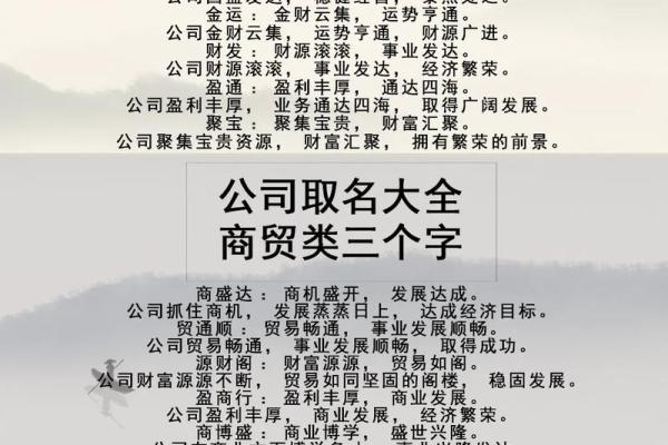 如何为农业公司取一个独特且有吸引力的名字
