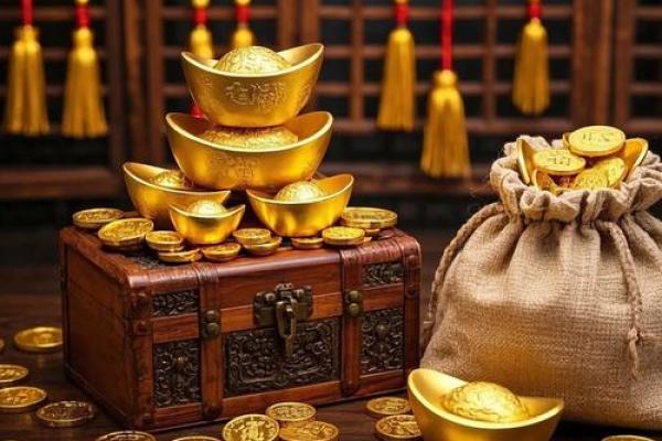 金元宝在手，财运亨通