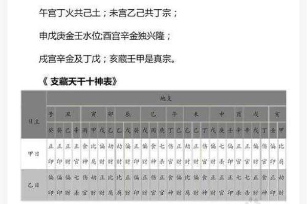 易学入门必备：地支十神与藏干深度解析
