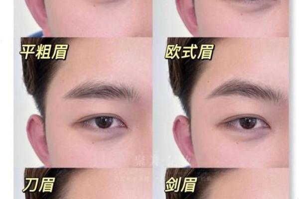 男人抑扬眉面相：命运起伏的微妙印记