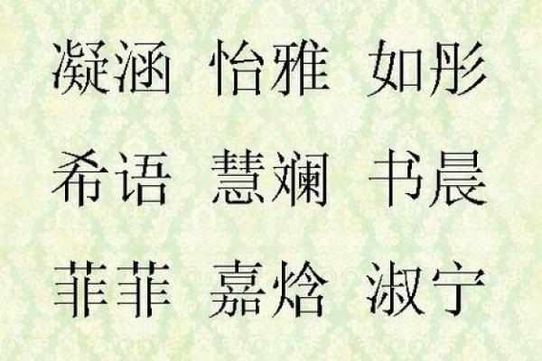 狗年宝宝雅致好名