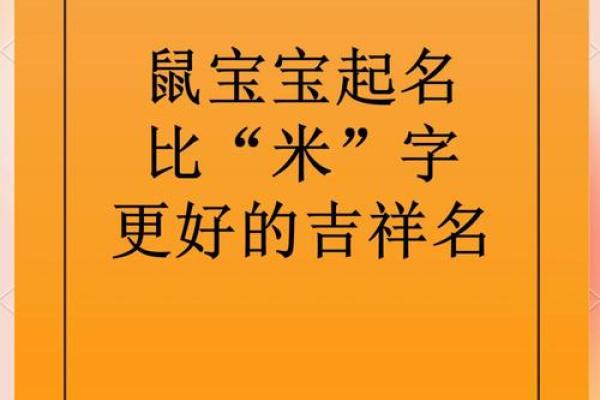 鼠年吉祥男宝宝名字精选