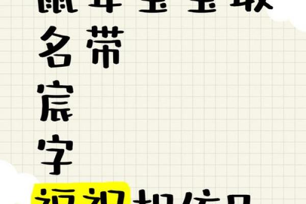鼠年吉祥男宝宝名字精选