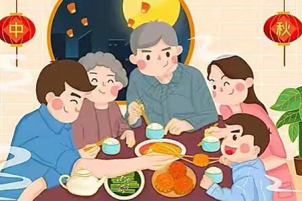 团圆夜，月圆人团圆