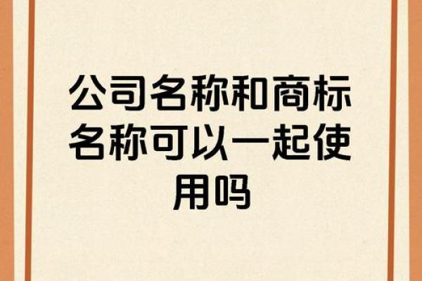 如何通过商标和公司名称提升品牌影响力