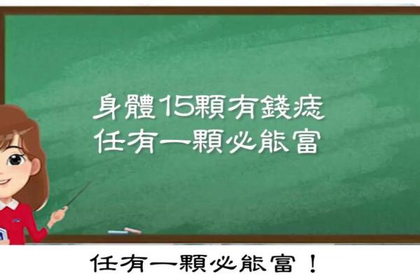 翻身致富的秘密武器，这5个痣相让你财运亨通！
