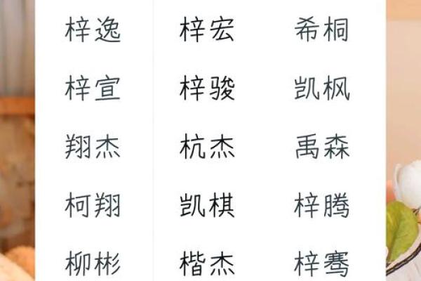 带木字眼的猴宝宝名字精选