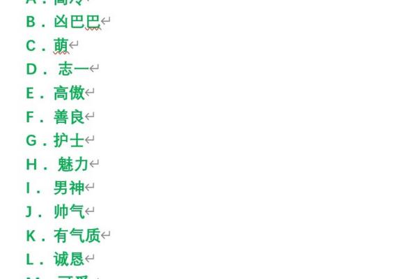 女DH名字推荐：独特个性与魅力并存的选择