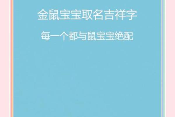 鼠年宝宝名字：温馨鼠宝吉祥名