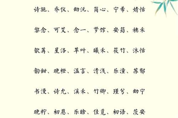季姓女孩洋气名字推荐
