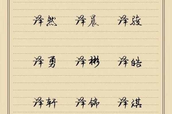 涣字在名字中的寓意与选择技巧